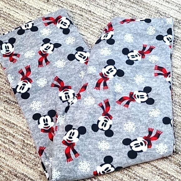 Disney, Mickey Mouse Flannel Pajama Bottoms, Sizes 1X, 4X NWOT - Picture 1 of 6
